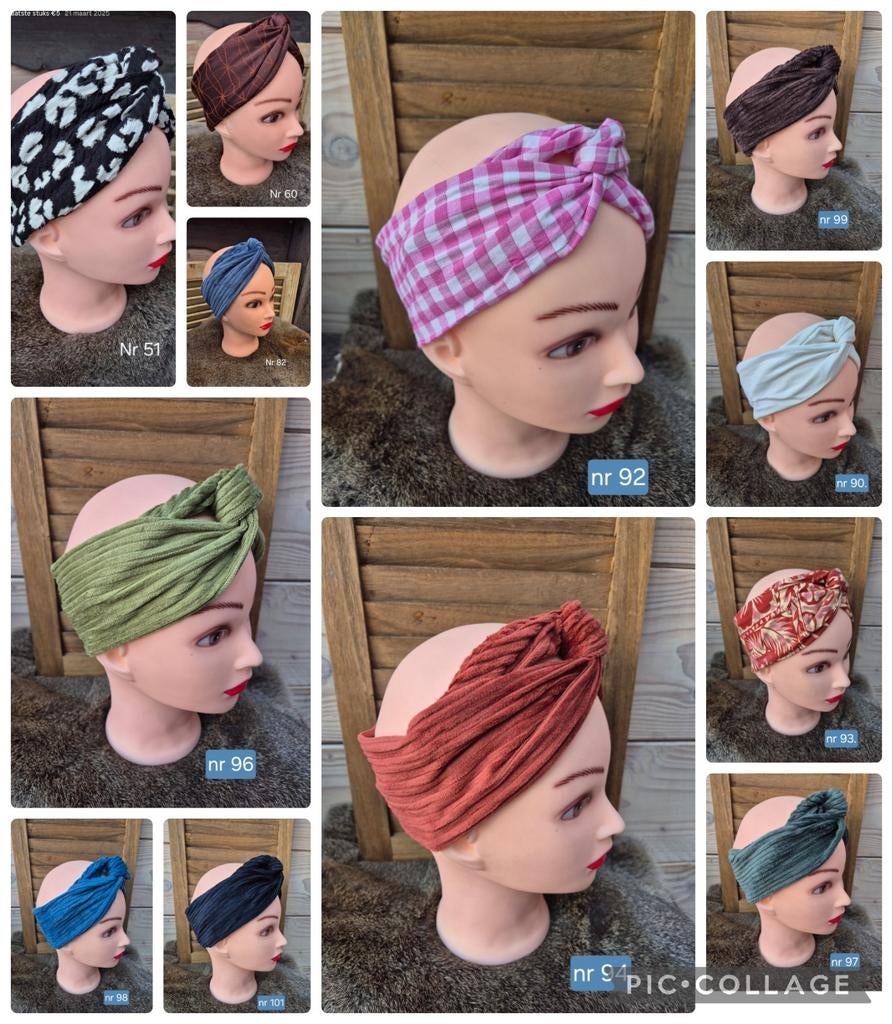 Restpartij Haarbanden met ijzerdraad, Kleding | Dames, Ophalen of Verzenden, Nieuw, One size fits all