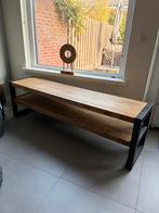 TV Meubel - Happy Home - Bruin Eiken, Ophalen, Gebruikt, 150 tot 200 cm, Eikenhout