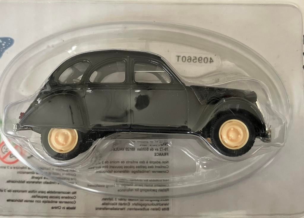 Norev modelauto Citroën 2CV met Traction Avant gril 1:43, Hobby en Vrije tijd, Modelauto's | 1:43, Ophalen of Verzenden, Nieuw