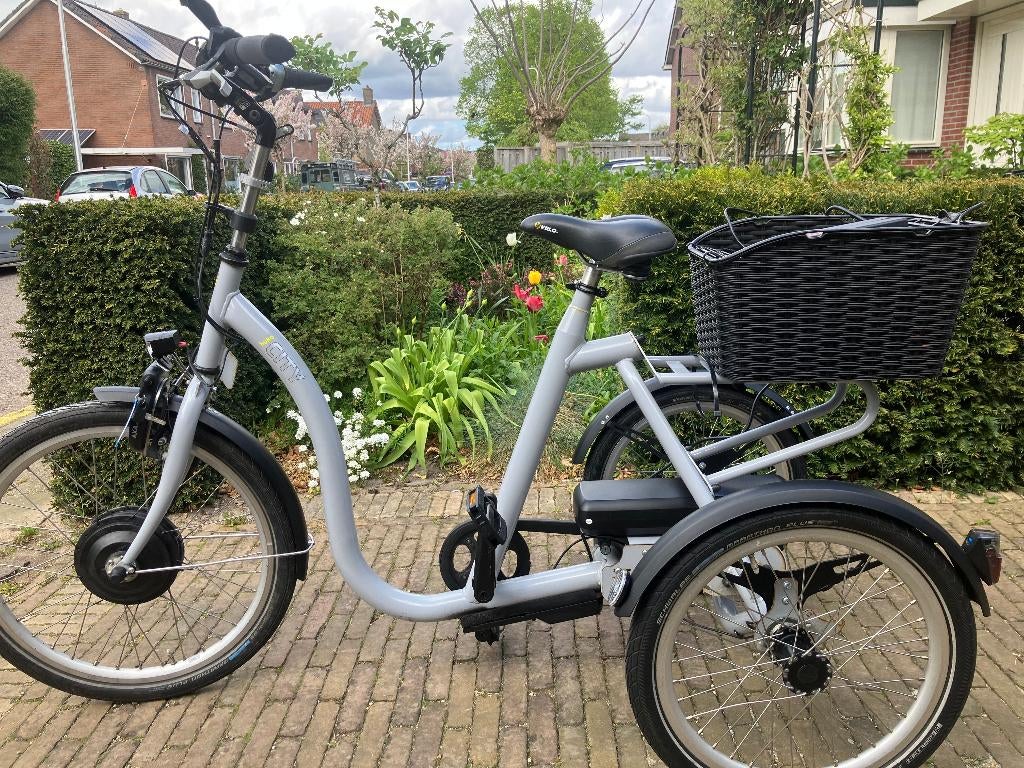 Huka City driewieler electrisch, Ophalen, Zo goed als nieuw, Huka