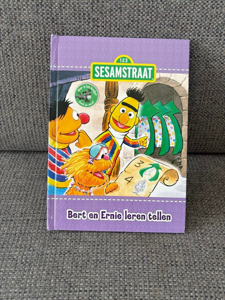 Bert en Ernie leren tellen, Ophalen of Verzenden, Gelezen, Fictie algemeen
