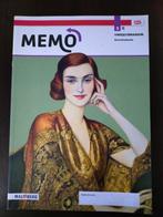 MEMO GESCHIEDENIS - 3 VWO-GYM - DEEL A+B, Boeken, Schoolboeken, Verzenden, Gelezen, VWO, Geschiedenis