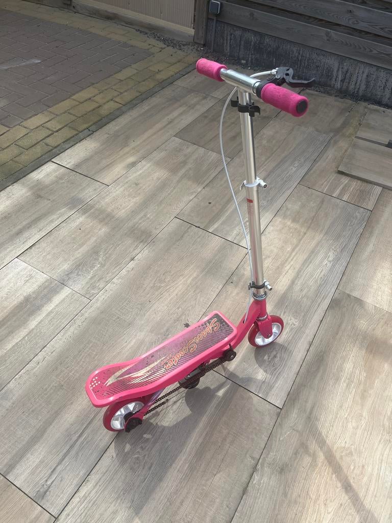 Space Scooter junior roze, Fietsen en Brommers, Steps, Gebruikt, Overige typen, Ophalen