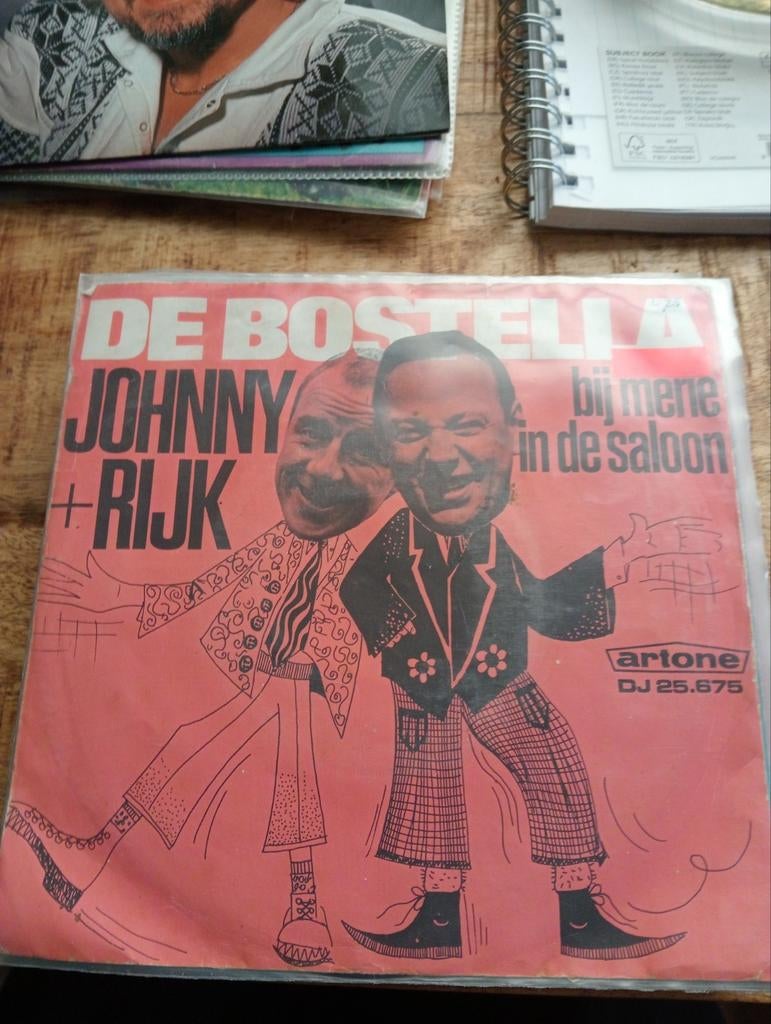 Johnny en rijk - de bostella, Cd's en Dvd's, Ophalen of Verzenden, Zo goed als nieuw, Overige formaten, Levenslied of Smartlap