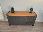 Dressoir en open kast - Industrieel design, Zo goed als nieuw, Industrieel, 25 tot 50 cm, Ophalen