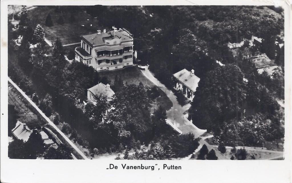 Putten De Vanenburg Oude Gelopen Ansichtkaart (A2290 ), Verzamelen, Ophalen of Verzenden, 1920 tot 1940, Gelopen, Gelderland