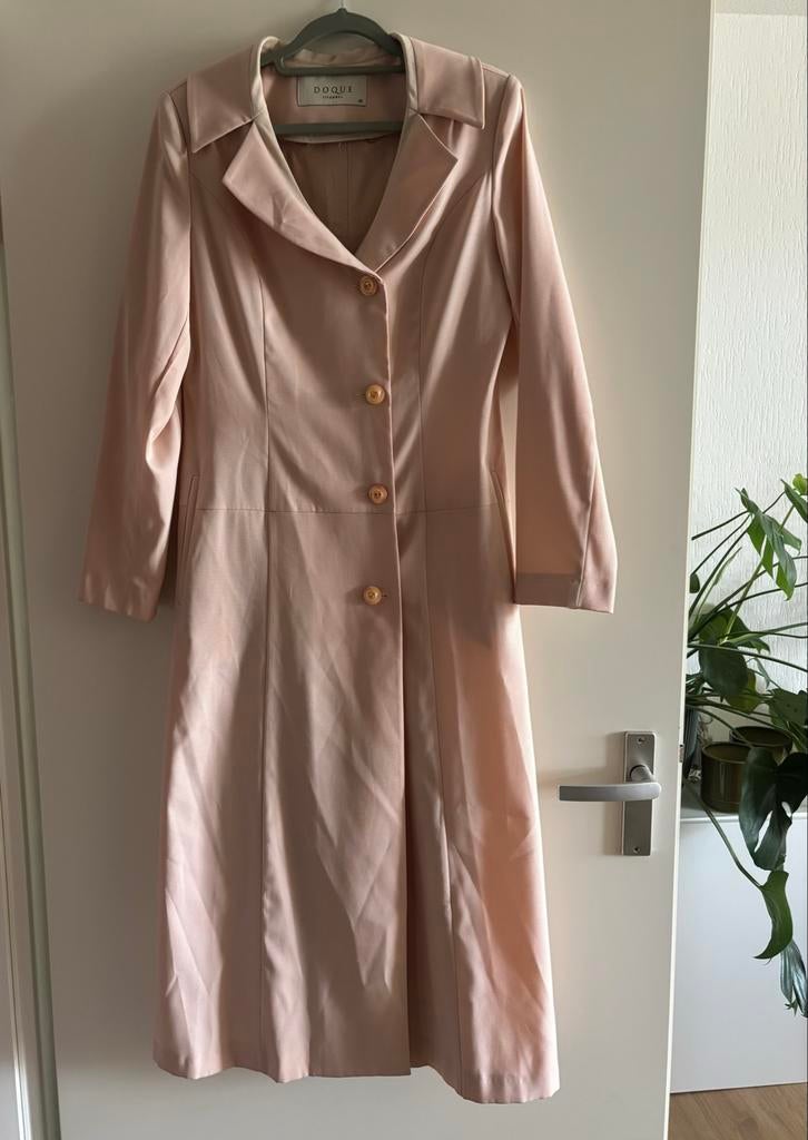 Nieuwe Doque Istanbul jas - Prachtige details, Kleding | Dames, Jassen | Zomer, Ophalen of Verzenden, Nieuw, Maat 38/40 (M), Roze