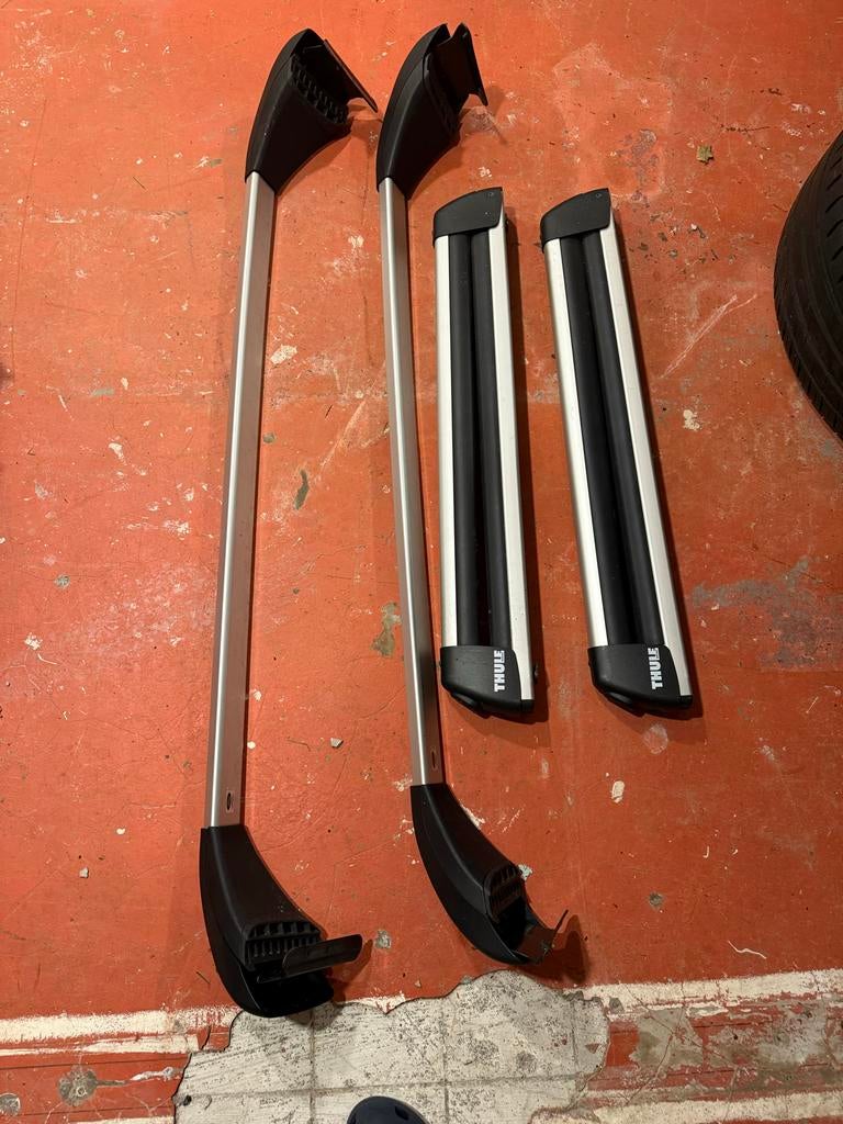 Thule dakdragers met ski-drager, Ophalen of Verzenden, Gebruikt