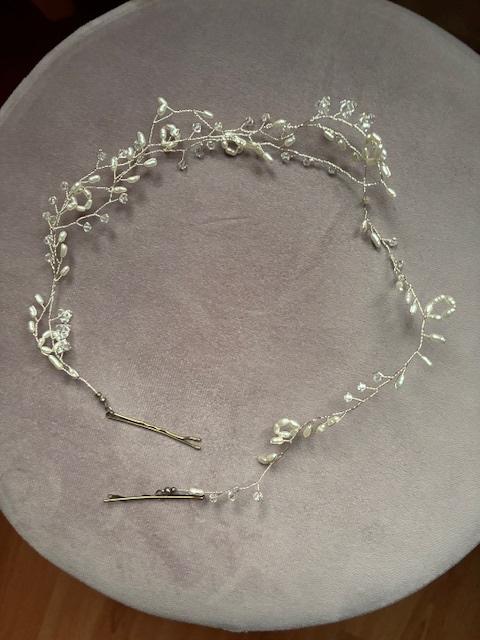 Haarversiering verloving of trouwerij, Ophalen of Verzenden, Zo goed als nieuw, Overige kleuren, Accessoires