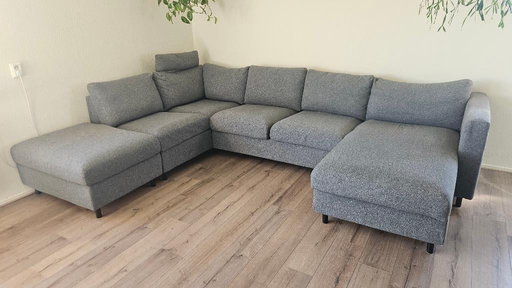 Grote hoekbank Ikea VIMLE, Ophalen, Gebruikt, Hoekbank, 300 cm of meer