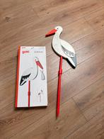 Geboorte ooievaar zgan, Kinderen en Baby's, Kraamcadeaus en Geboorteborden, Ophalen of Verzenden, Zo goed als nieuw