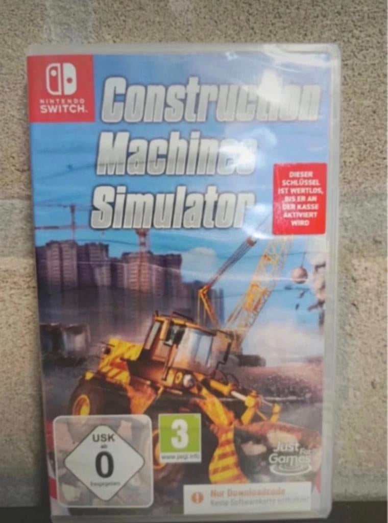 Construction Machines Simulator, Spelcomputers en Games, 1 speler, Ophalen of Verzenden, Zo goed als nieuw, Vanaf 3 jaar