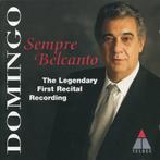 PLACIDO DOMINGO Sempre belcanto CD TELDEC NIEUWSTAAT, Ophalen of Verzenden, Zo goed als nieuw, Vocaal