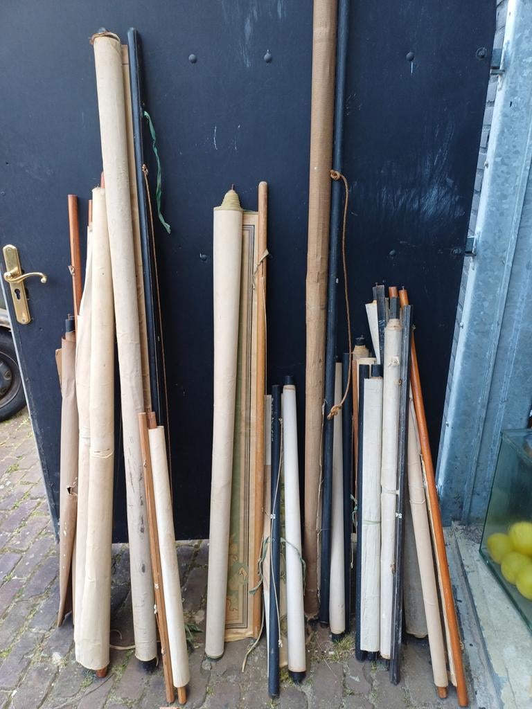 Partijtje oude  schoolkaarten, Antiek en Kunst, Ophalen, Aardrijkskunde