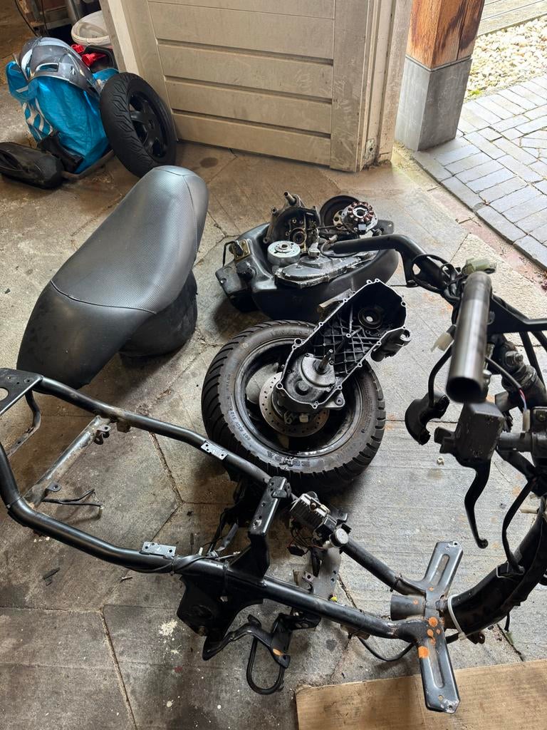 Malagutti f15 bouwpakket/ minarelli horizontaal onderdelen, Ophalen of Verzenden, Gebruikt, Frame, Overige merken