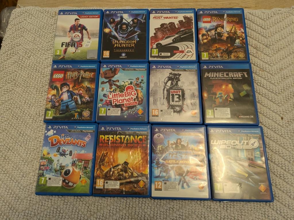 Diversen PS VITA spellen, 1 speler, Ophalen of Verzenden, Zo goed als nieuw