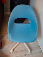Blauwe burostoel van IKEA, Ophalen, Blauw, Bureaustoel