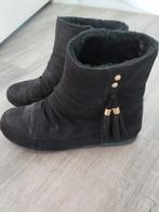 Primark zwarte stoffen dames laarsjes met kwastjes motief, Zwart, Lage of Enkellaarzen, Gedragen, Verzenden