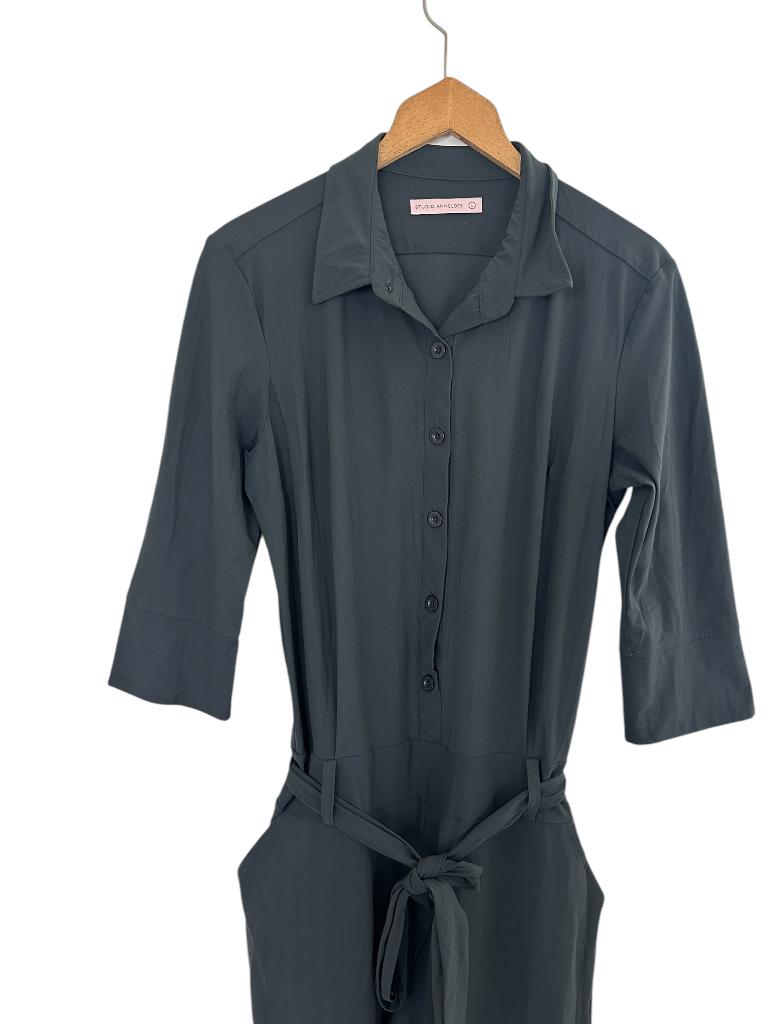 Studio Anneloes jumpsuit L, Maat 38/40 (M), Ophalen of Verzenden, Zo goed als nieuw, Grijs