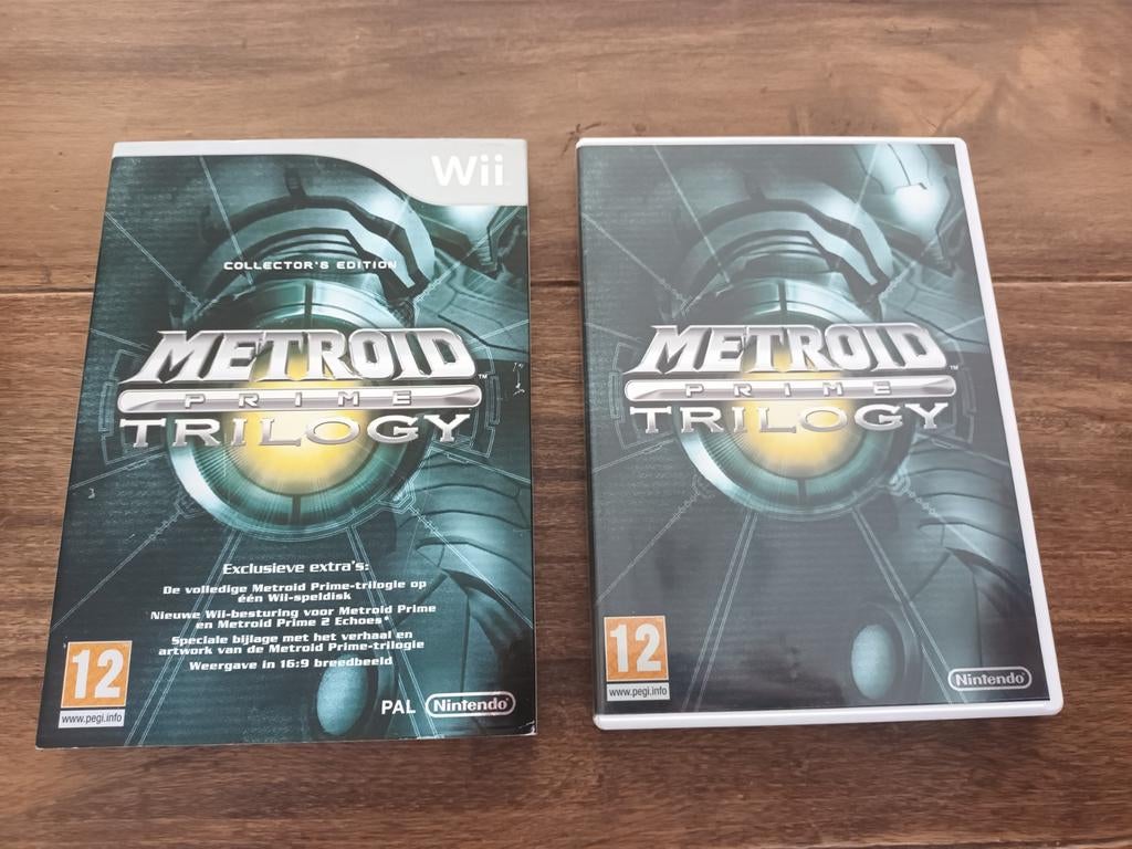 Metroid Prime Trilogy Collector's Edition Wii, Spelcomputers en Games, Shooter, 1 speler, Ophalen of Verzenden, Zo goed als nieuw