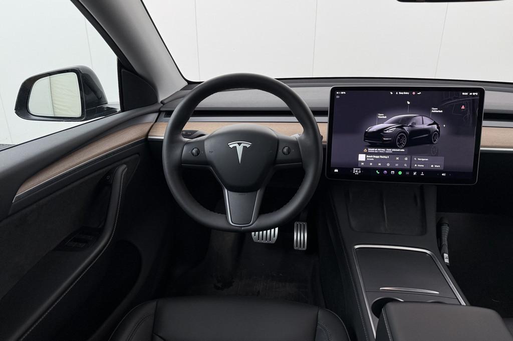 Tesla Model Y Performance AWD 75 kWh Autopilot Pano-dak 21'L, Auto's, Tesla, Automaat, 514 km, Gebruikt, Zwart