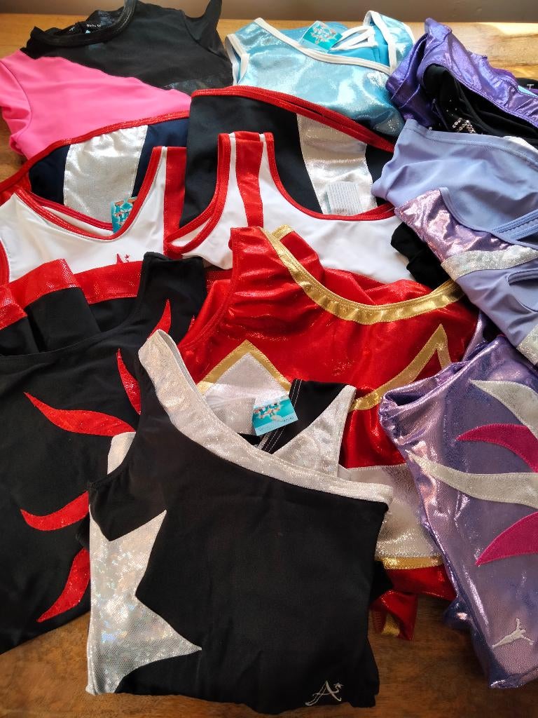 Pakjes voor twirlen, majorette, cheerleading, schaatsen (2), Maat 36 t/m 42, Ophalen of Verzenden, Nieuw, Turnpak(je)