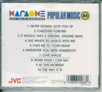 cd van Karaoke Popular Music 44 [ jvc CD+G], Ophalen of Verzenden, Zo goed als nieuw