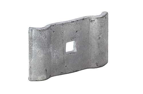 Vlinderplaatje bevestiging hekwerk - 200 stuks, Tuin en Terras, Tuinhekken en Hekwerk, Nieuw, Overige typen, IJzer, Ophalen of Verzenden