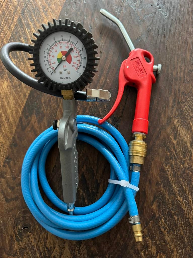 Lichtpistool en bandenspanning meter, Auto diversen, Ophalen, Nieuw