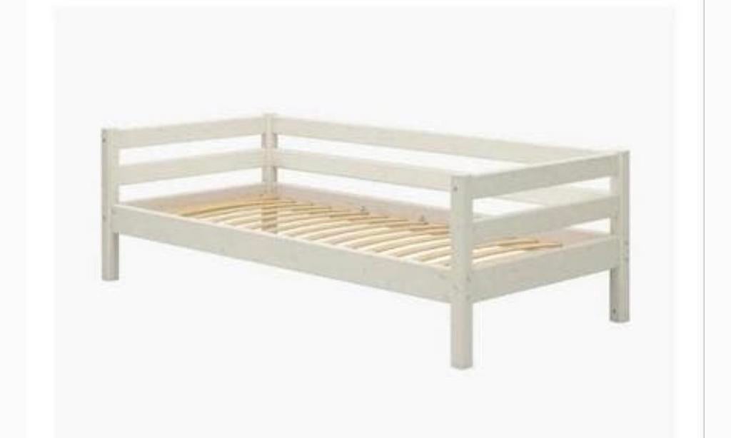 Flexa white wash bed, Huis en Inrichting, Slaapkamer | Stapelbedden en Hoogslapers, Gebruikt, Overige typen, 90 cm, 200 cm, Eenpersoons