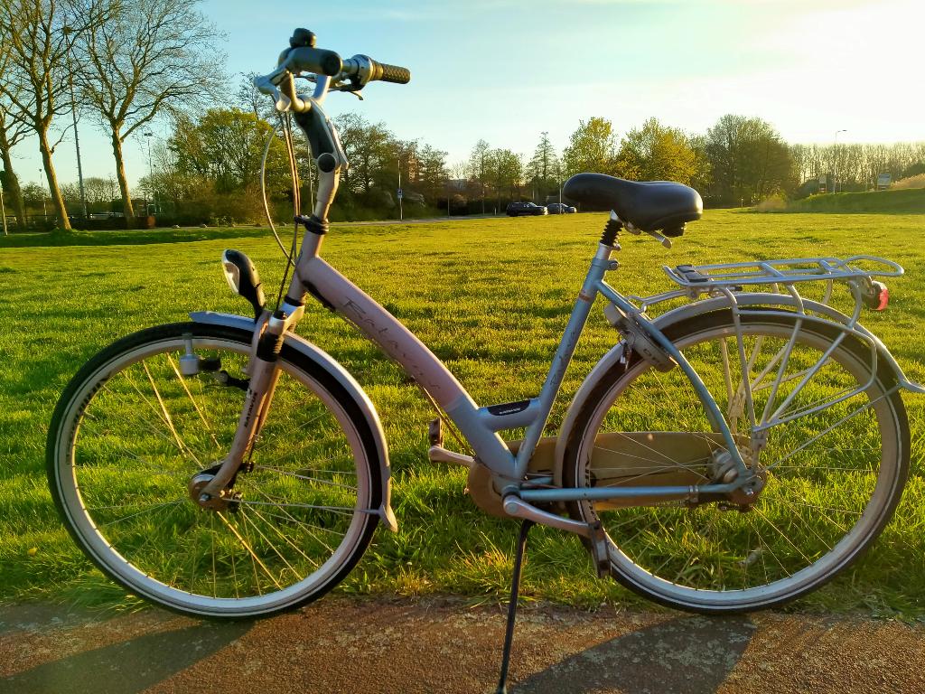 Batavus Padova damesfiets met 7 versnellingen, Fietsen en Brommers, Fietsen | Dames | Damesfietsen, Ophalen, Versnellingen, Batavus