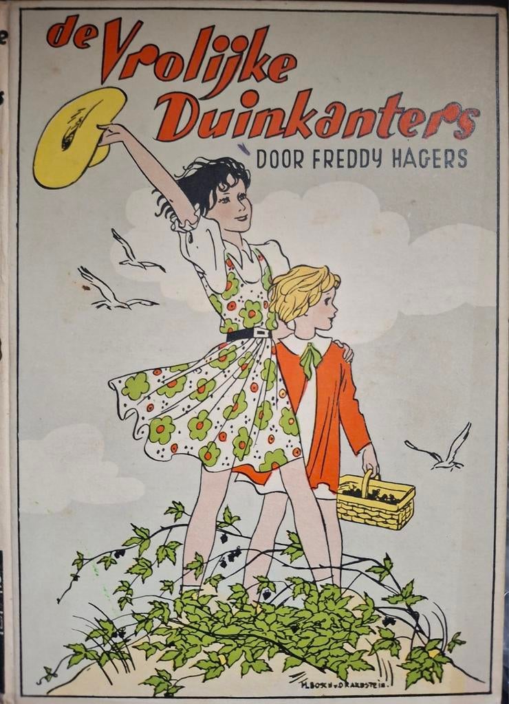 De Vrolijke Duinkanters - Freddy Hagers (Vintage Boek), Ophalen of Verzenden, Gelezen, Freddy Hagers, Fictie algemeen