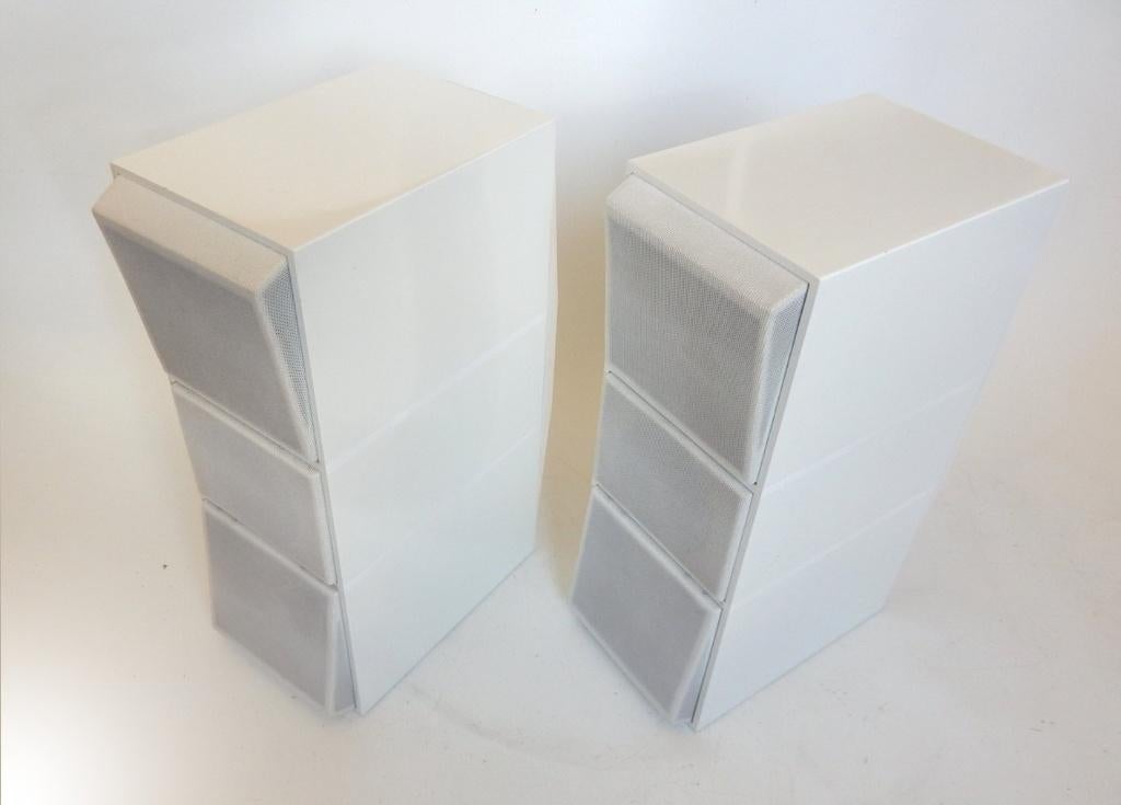 B&O Beovox C100 Aluminium HiFi speakers in mooie staat., Overige merken, Gebruikt, Ophalen of Verzenden, 60 tot 120 watt