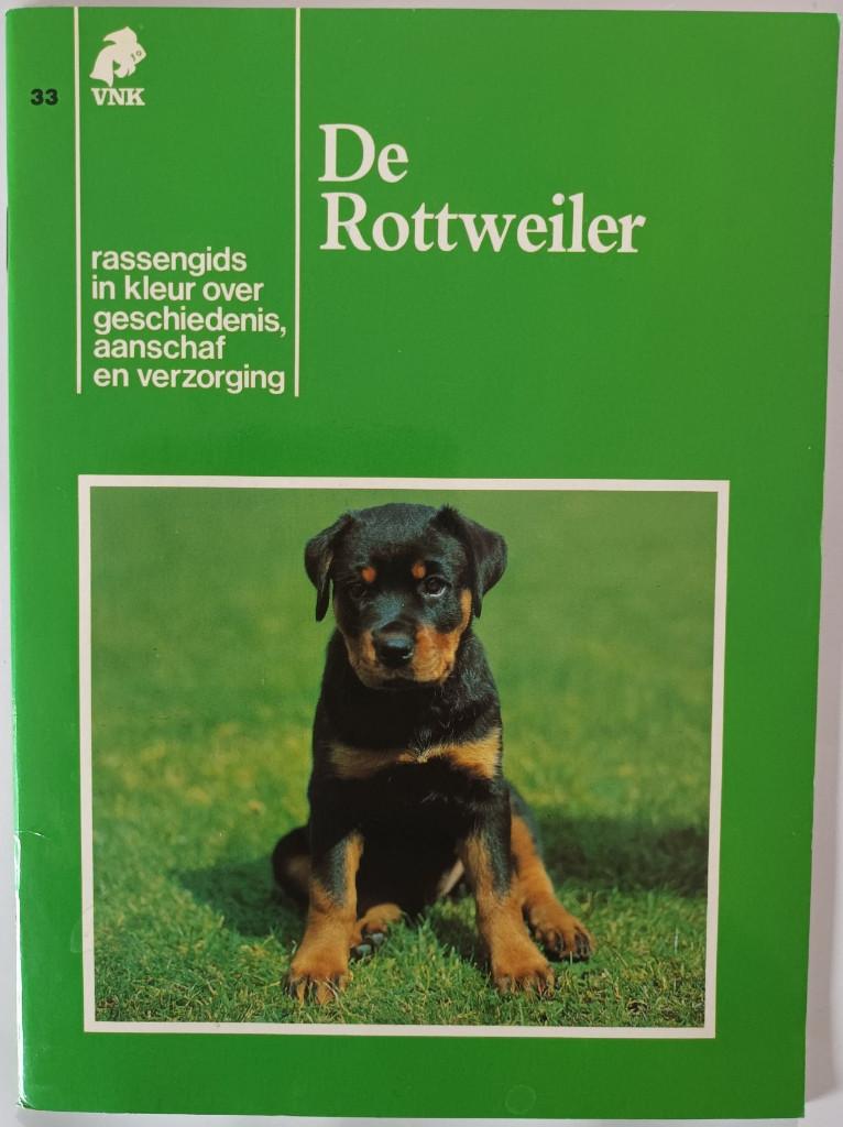 De Rottweiler VNK33 Rassengids, Ophalen of Verzenden, Gelezen, Honden