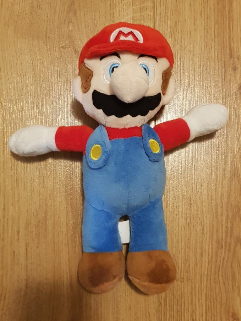 SUPER MARIO KNUFFEL, Kinderen en Baby's, Speelgoed | Knuffels en Pluche, Ophalen of Verzenden, Zo goed als nieuw, Overige typen