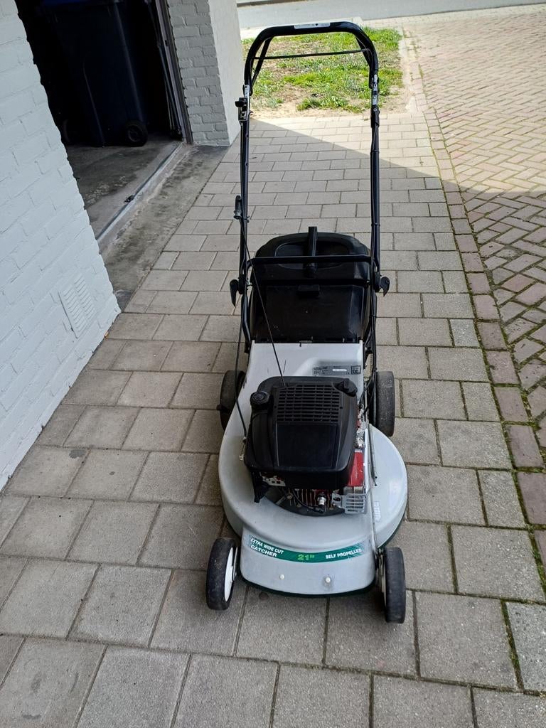 Benzine maaier met aandrijving., Ophalen of Verzenden, Gebruikt