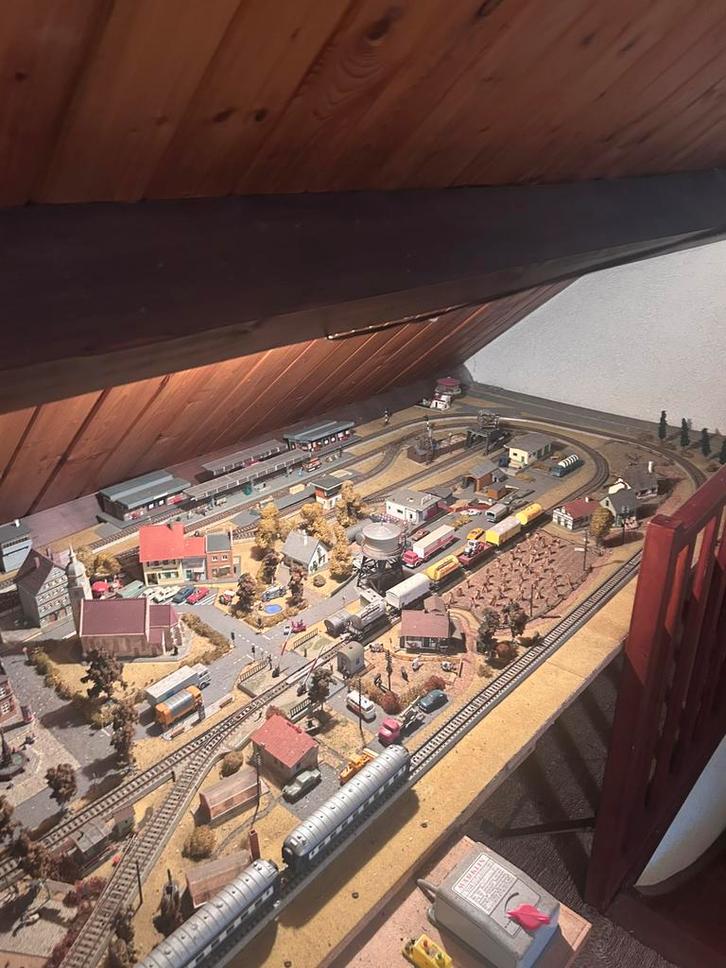 Treinbaan Marklin, Hobby en Vrije tijd, Modeltreinen | H0, Gebruikt, Rails, Gelijkstroom of Wisselstroom, Märklin, Ophalen