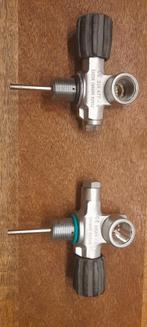 2 x 300 bar kraan, M25x2, Watersport en Boten, Duiken, Ophalen of Verzenden, Nieuw