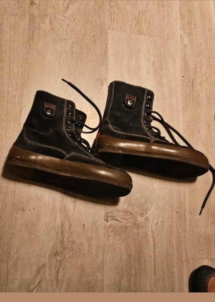 Zwarte Wolky laarzen in maat 37., Hoge laarzen, Wolky, Zwart, Ophalen of Verzenden