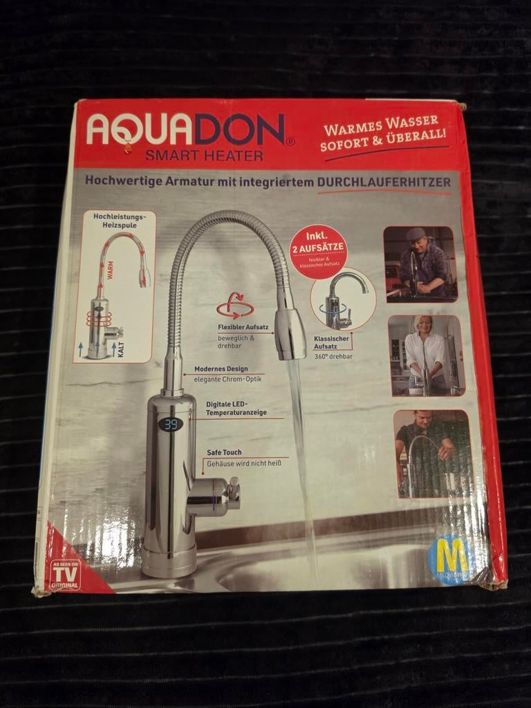 AquaDON Smart Heater - Nieuwe doorstroomverwarmer, Doe-het-zelf en Verbouw, Geisers en Boilers, Ophalen, Nieuw, Geiser
