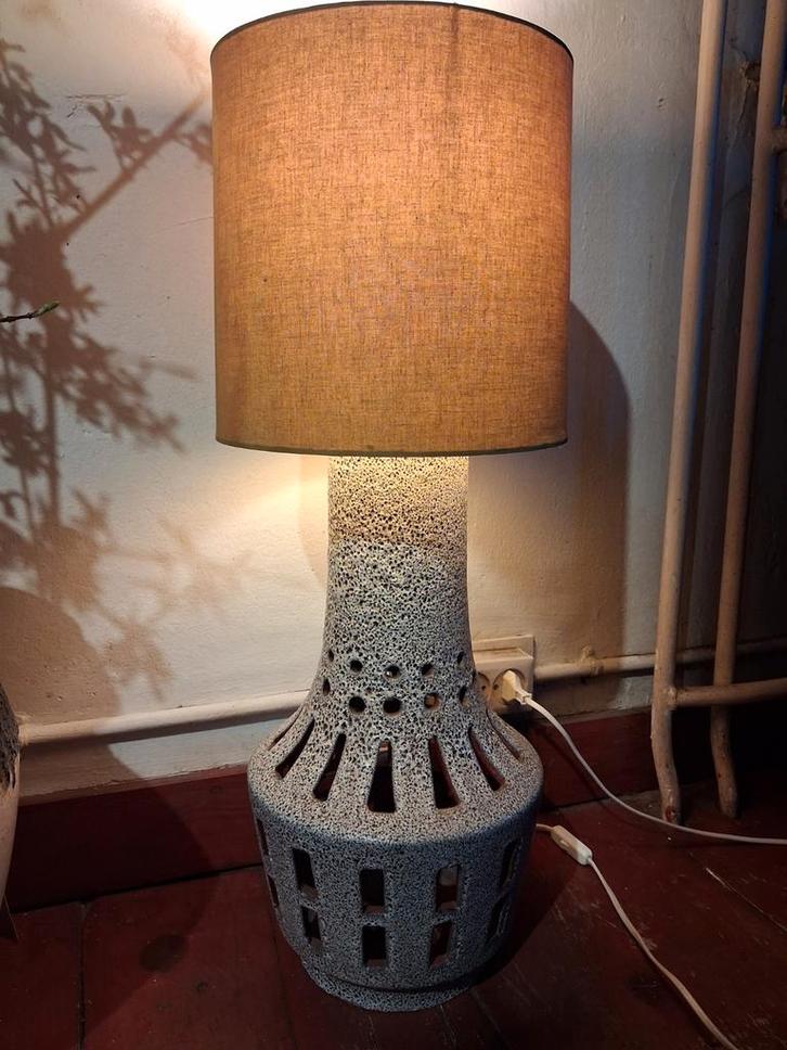 West Germany  Fat Lava lamp. 68x25 cm., Huis en Inrichting, Lampen | Vloerlampen, Gebruikt, Minder dan 100 cm, Stof, Overige materialen