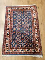 Vintage handgeknoopt oosters tapijt herati 92x61, Info@SlatsAntiek.nl, 50 tot 100 cm, Perzisch, Rechthoekig