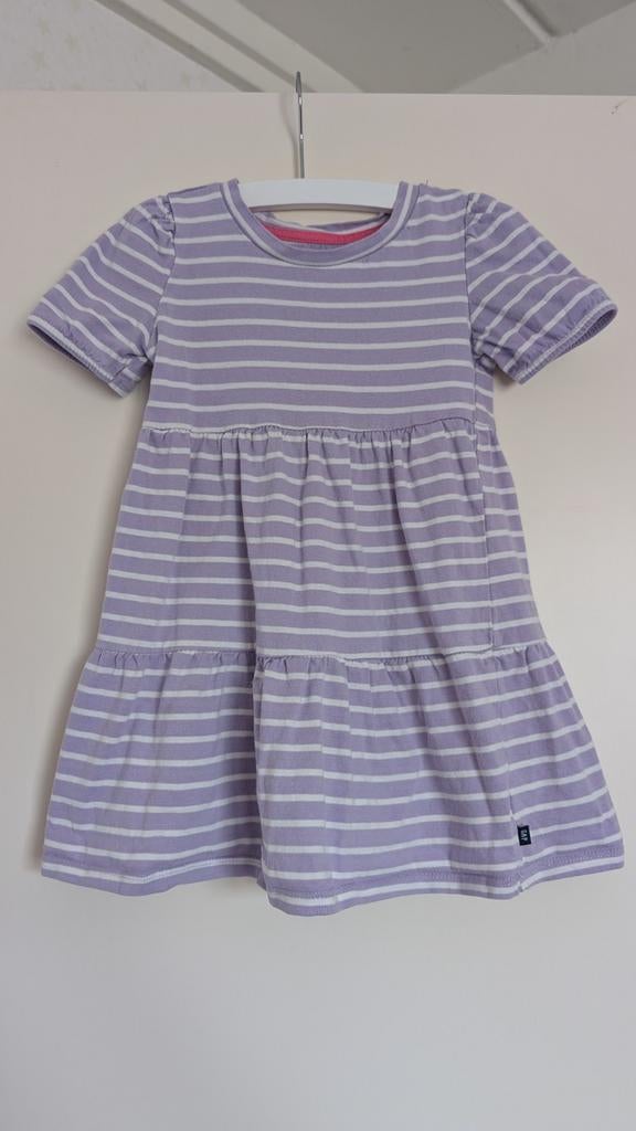 Gap Kids Lila wit gestreept jurkje maat 4T (98/104), Kinderen en Baby's, Kinderkleding | Maat 104, Ophalen