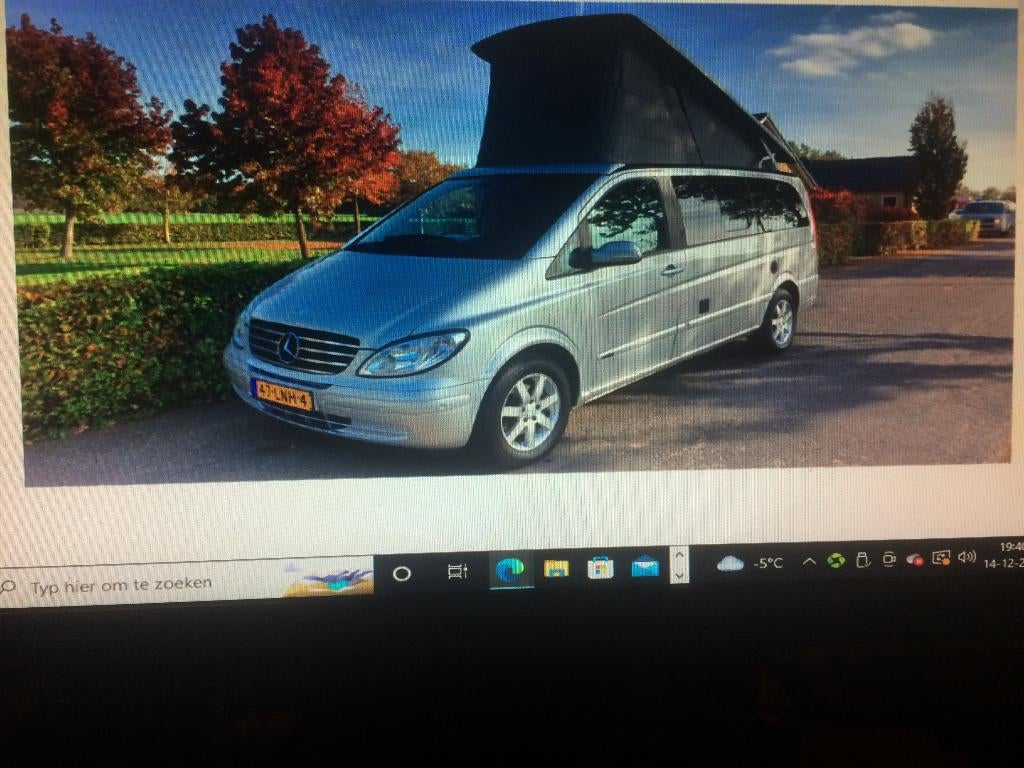 Mercedes Buscamper,Grijs metallic,Automaat, Caravans en Kamperen, Campers, Automaat, Buscamper of Camperbus, Luifel, Mercedes-Benz