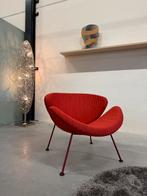 Nieuw Artifort Orange Slice Anniversary Fauteuil Rood Stof, Nieuw, 75 tot 100 cm, Stof, Artifort