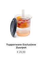 Tupperware splinternieuwe zuurpot, Huis en Inrichting, Keuken | Tupperware, Ophalen of Verzenden, Nieuw, Crème, Bak of Kom