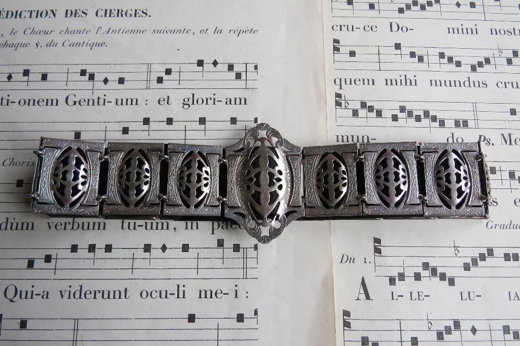 Antieke Engelse The "Triumph" nurses belt 1899-1902, Ophalen of Verzenden, Dames