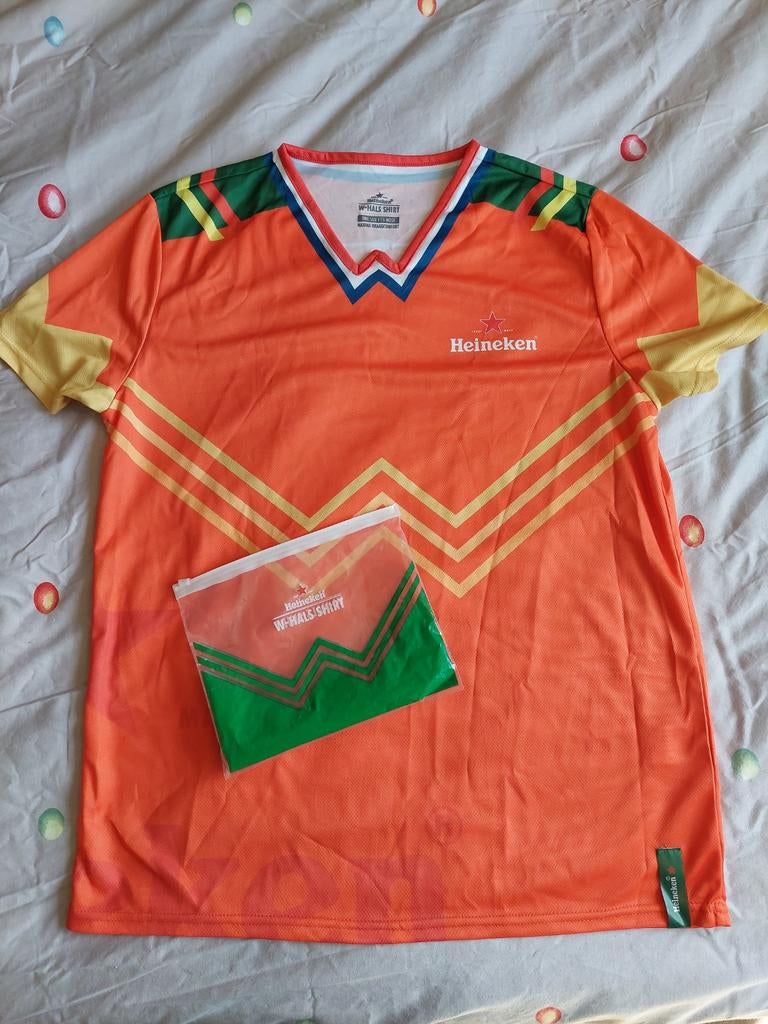 Heineken W-hals shirt. Koningsdag., Ophalen of Verzenden, Nieuw, Kleding, Heineken