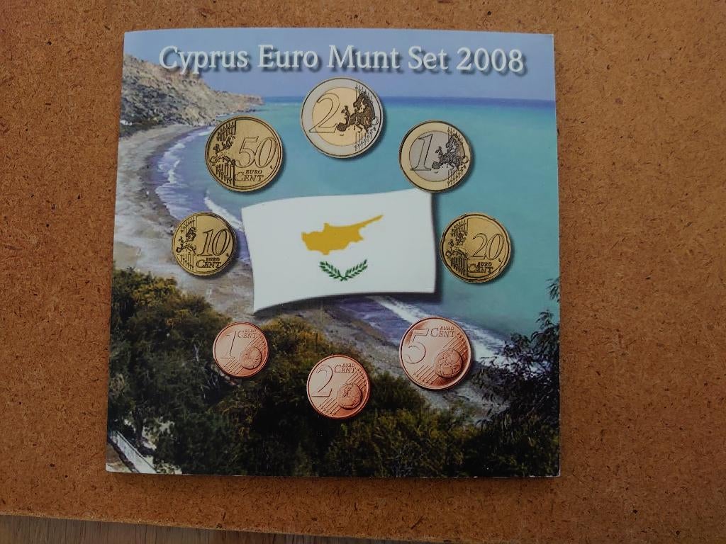 Cyprus 2008, Postzegels en Munten, Munten | Europa | Euromunten, Ophalen of Verzenden, Cyprus, Overige waardes, Setje