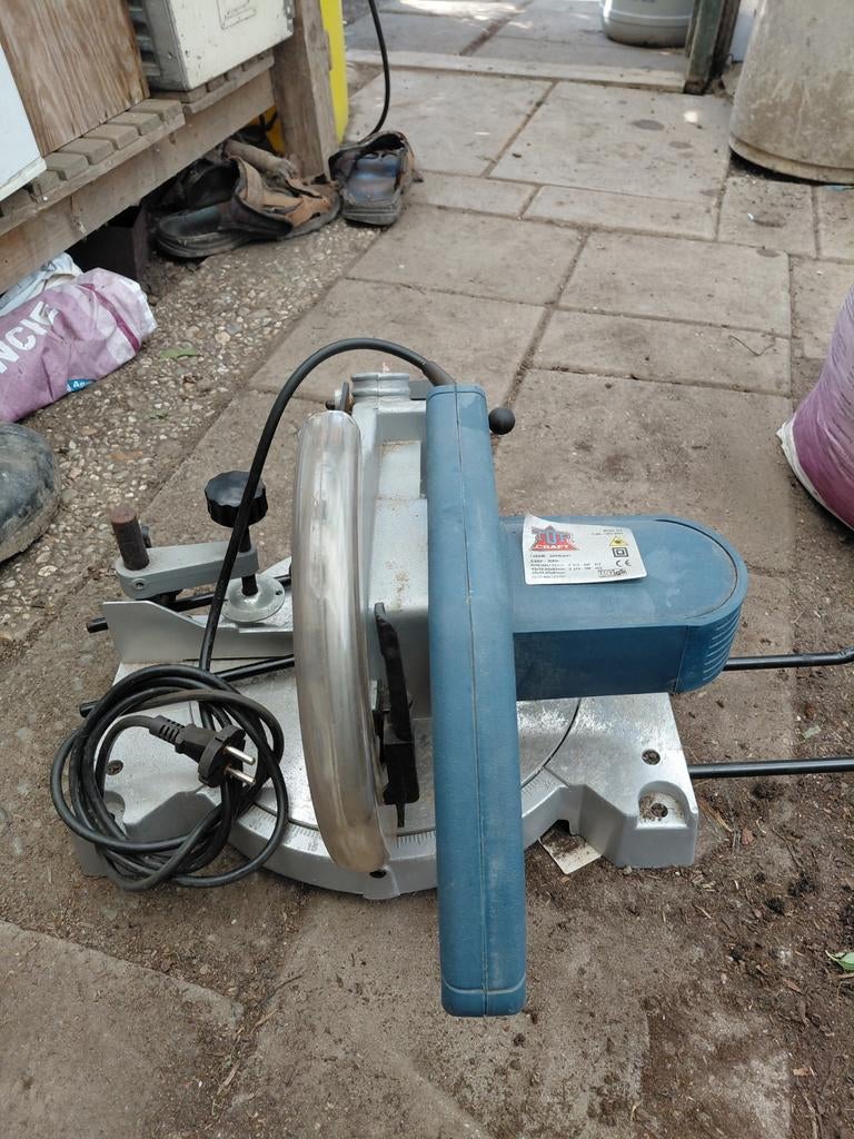 Afkortzaag, Doe-het-zelf en Verbouw, Ophalen, Gebruikt, Afkortzaag, 30 tot 70 mm